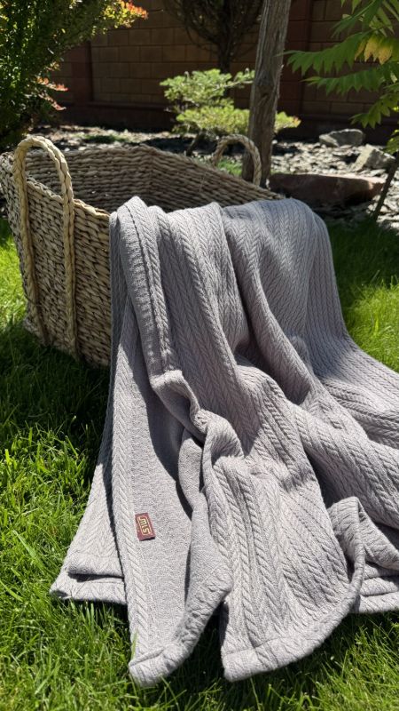 Плед-покривало "Піке" Косичка 90*100