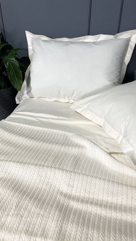 Комплект постільної білизни «МЛС» Півтораспальний Поплін