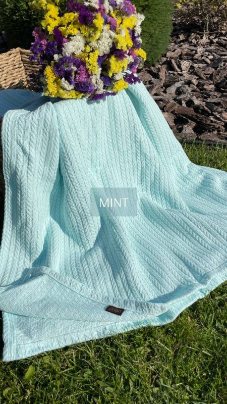 Плед-покривало "Піке" Косичка 180*220