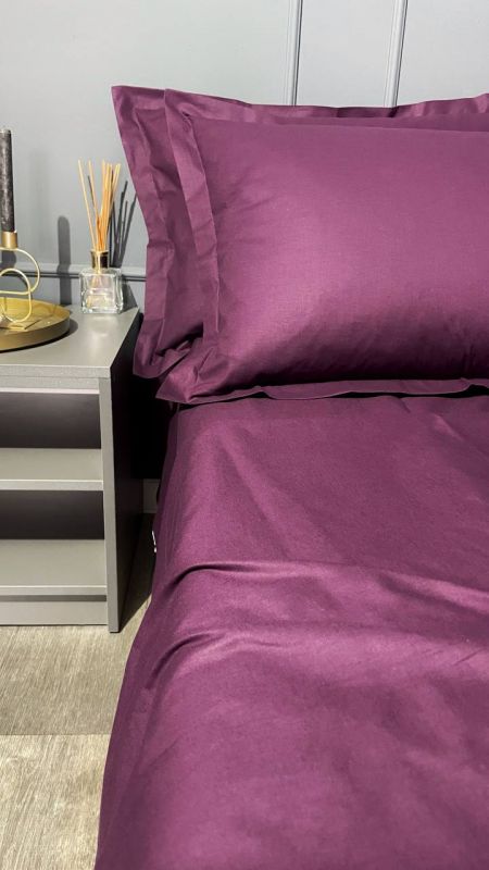 Комплект постільної білизни «МЛС» Півтораспальний Поплін