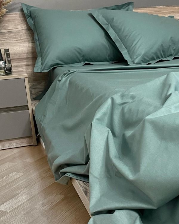 Комплект постільної білизни «МЛС» Двоспальний Поплін