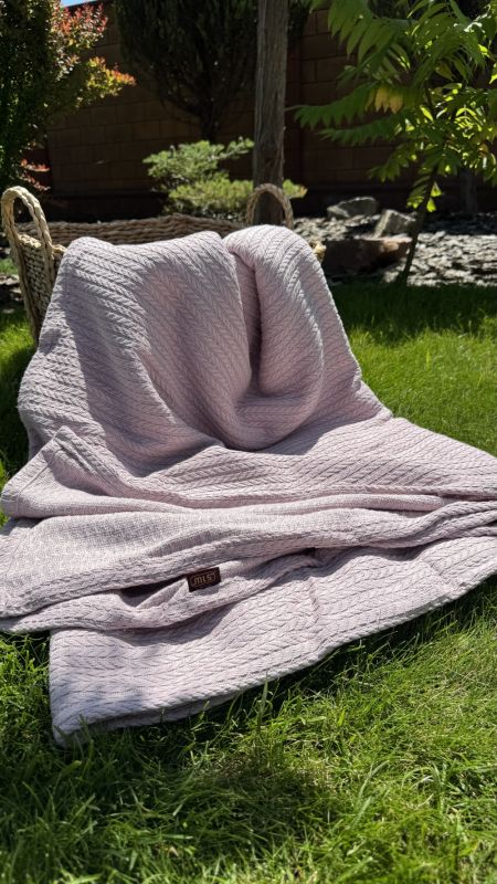 Плед-покривало "Піке" Косичка 90*100