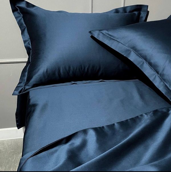 Комплект постільної білизни «МЛС» Півтораспальний Сатин Delux