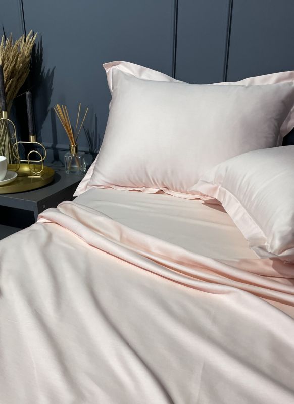 Комплект постільної білизни «МЛС» Сімейний Сатин Delux