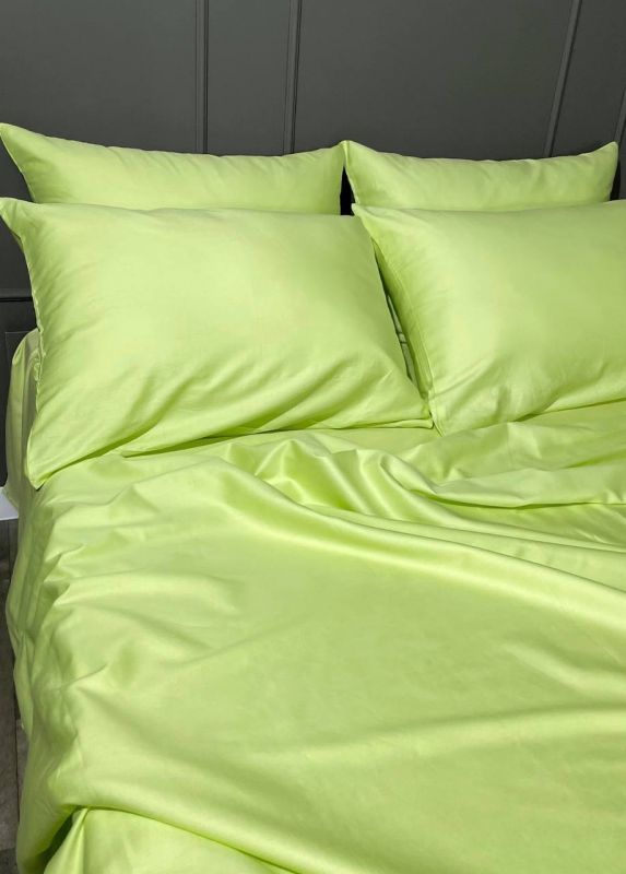 Комплект постільної білизни «МЛС» Євростандарт Сатин Delux