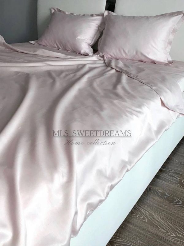 Комплект постільної білизни «МЛС» Євростандарт Сатин Delux