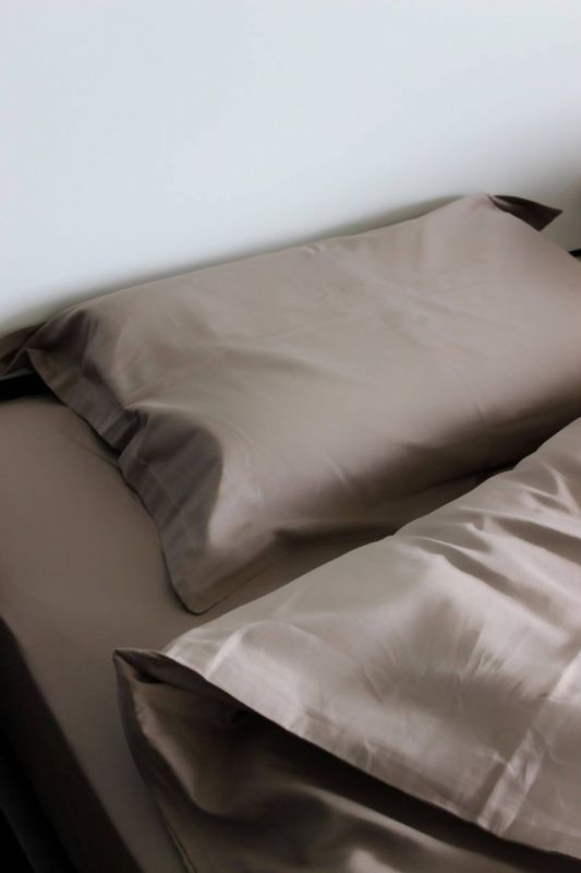 Комплект постільної білизни «МЛС» Сімейний Сатин Delux