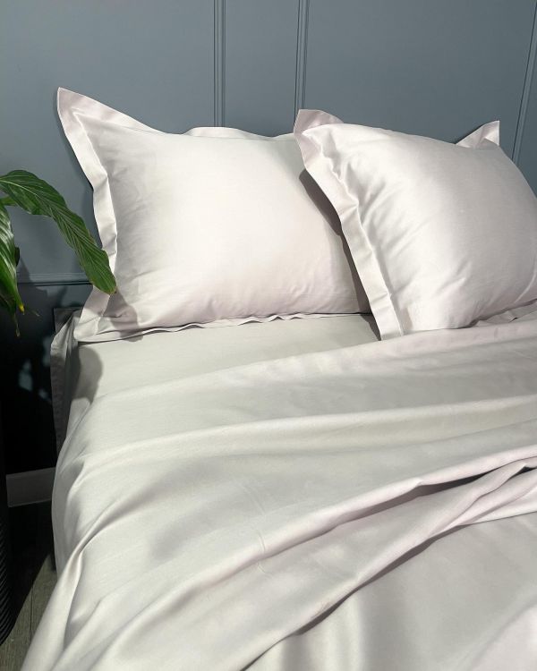 Комплект постільної білизни «МЛС» Сімейний Сатин Delux