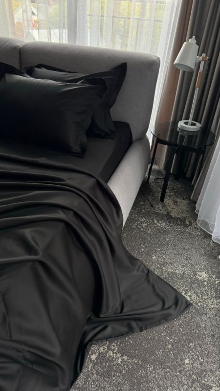 Комплект постільної білизни «МЛС» Двоспальний Тенсель