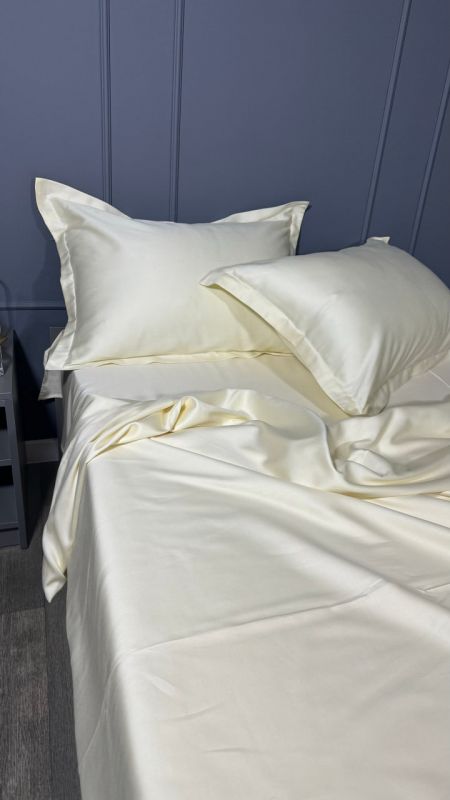 Комплект постільної білизни «МЛС» Двоспальний Тенсель