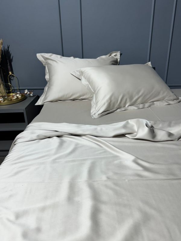 Комплект постільної білизни «МЛС» Двоспальний Тенсель