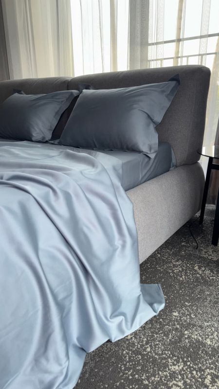 Комплект постільної білизни «МЛС» Двоспальний Тенсель