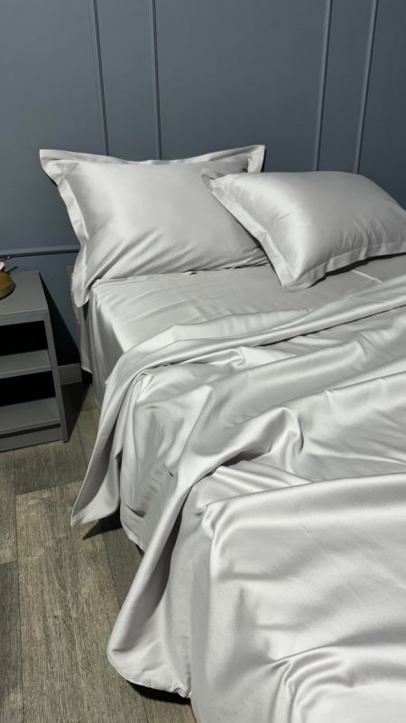 Комплект постільної білизни «МЛС» Півтораспальний Тенсель